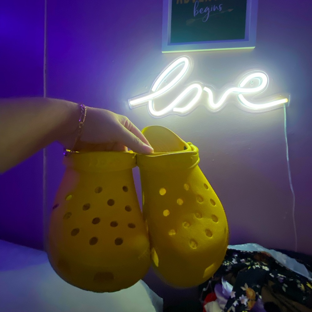 Yellow Crocs - Picture 2 of 3